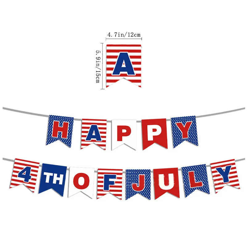 USA Patriotic Party Supplies – 4th of July Decorations – Plates, Cups, Banner, Balloons & More – The Party Days | The Party Days
