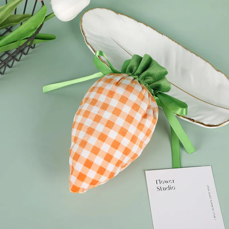 Velvet Easter Bunny Gift Bags – Premium Drawstring Candy & Chocolate Packaging – The Party Days | The Party Days