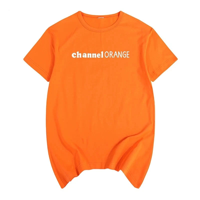 Orange Hip Hop Graphic T-Shirt – Men's Urban Streetwear S-XXXL – The Party Days | The Party Days