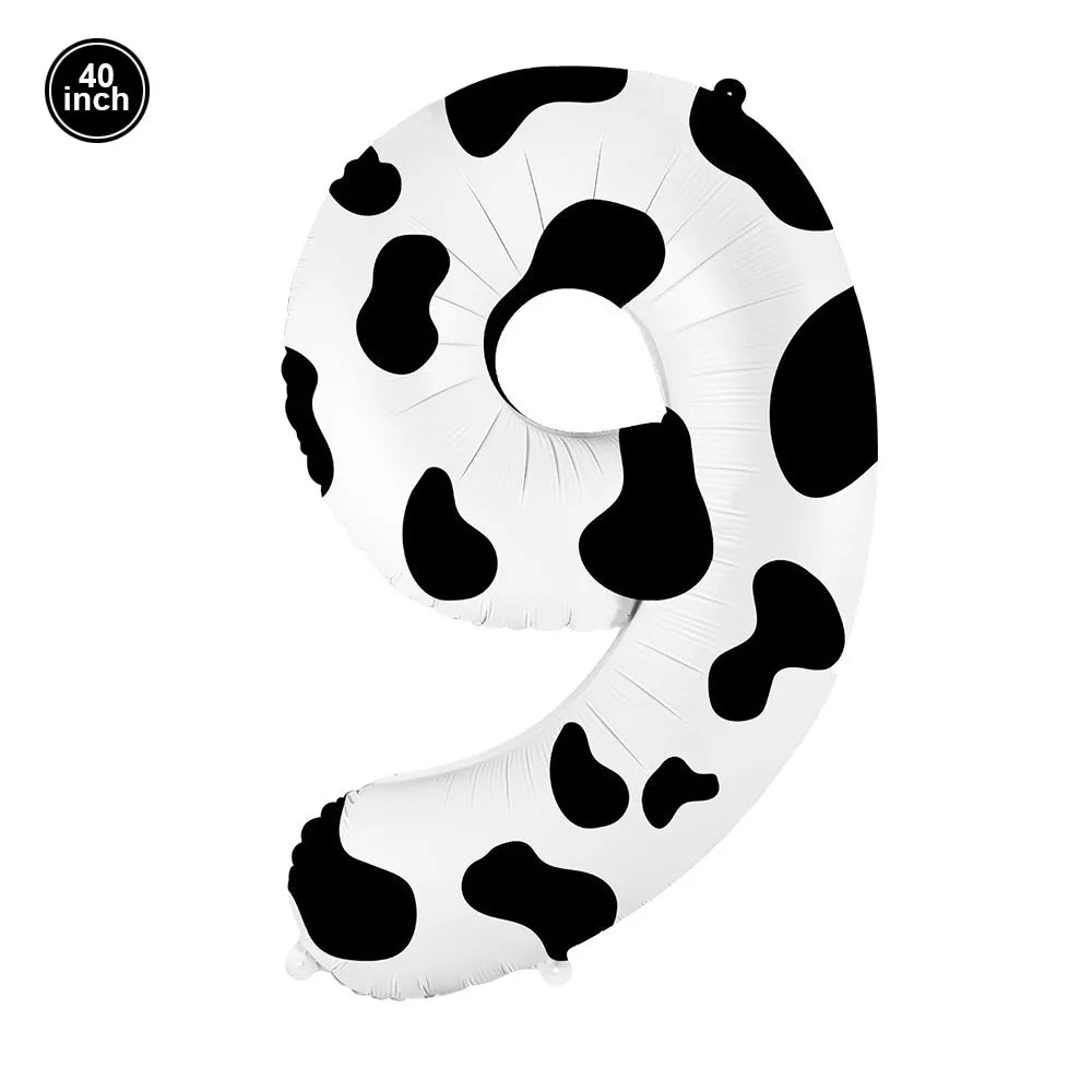Cow Birthday Party Supplies – Farm Theme Disposable Tableware Set – The Party Days | The Party Days