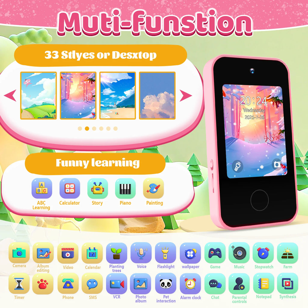 Unicorn Kids Smart Phone Camera Toy | The Party Days | The Party Days