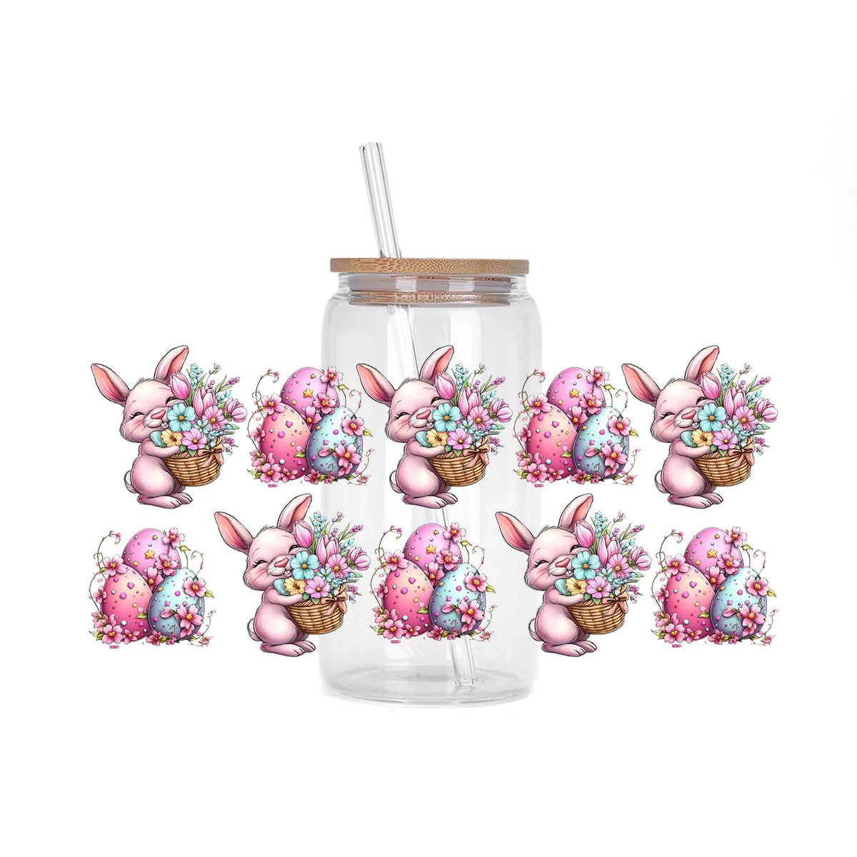 Easter Cute Bunny Easy Peel Waterproof 3D Transfers – The Party Days | The Party Days