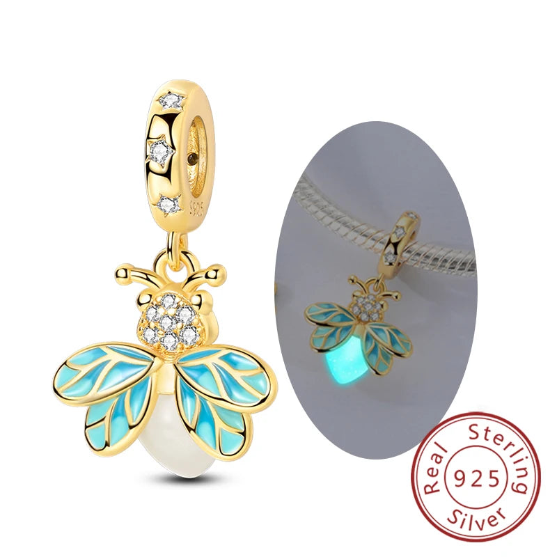 925 Silver St. Patrick's Day Shamrock Earring Charms – Four-Leaf Clover – The Party Days | The Party Days