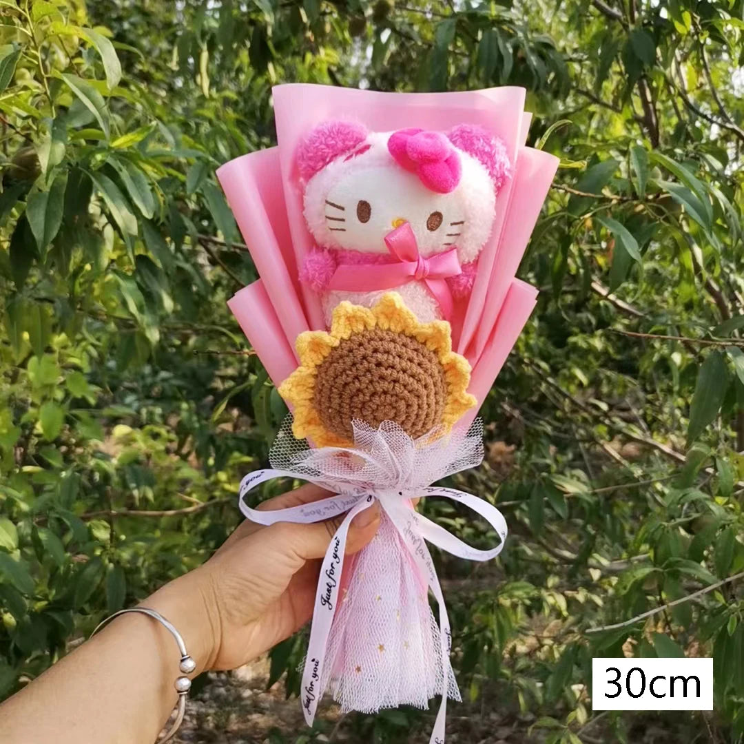 Hello Kitty Plush Bouquet with Soap Roses – Mother's Day Gift | The Party Days | The Party Days