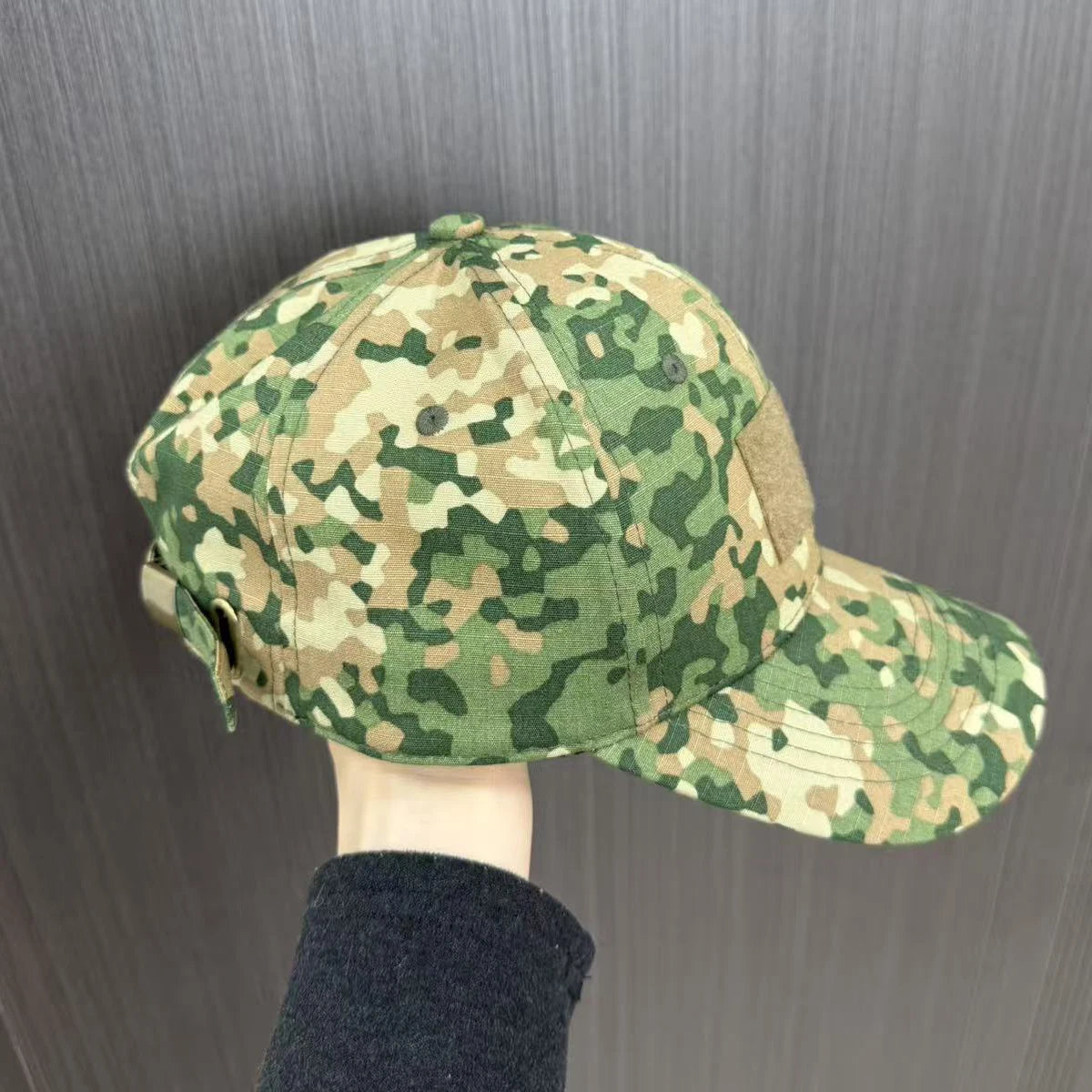 Netherlands Flecktarn Camouflage Baseball Cap – M19 NFP Multitone Dutch Military Outdoor Hat | The Party Days