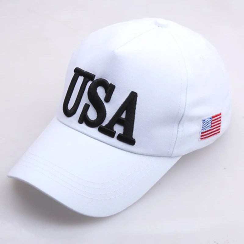 USA Flag Embroidered Baseball Cap – Unisex Patriotic Outdoor Sports Hat | The Party Days | The Party Days