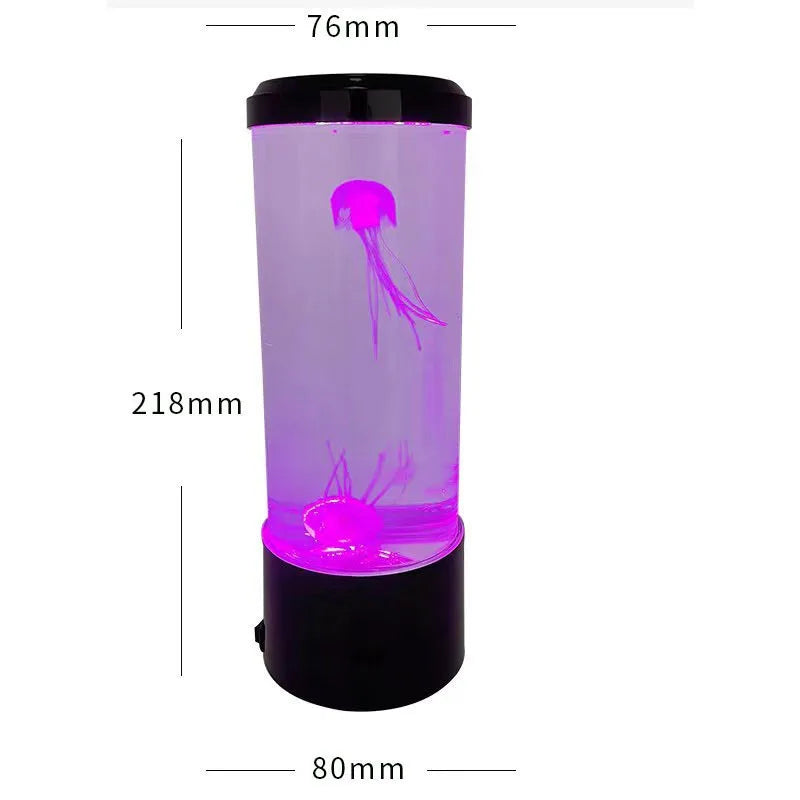 D5 Jellyfish Lamp Color-Changing LED 7 Colors Mood Aquarium Ocean Night Light Bedroom Desktop Decor Light Birthday Gift for Kids | The Party Days | The Party Days