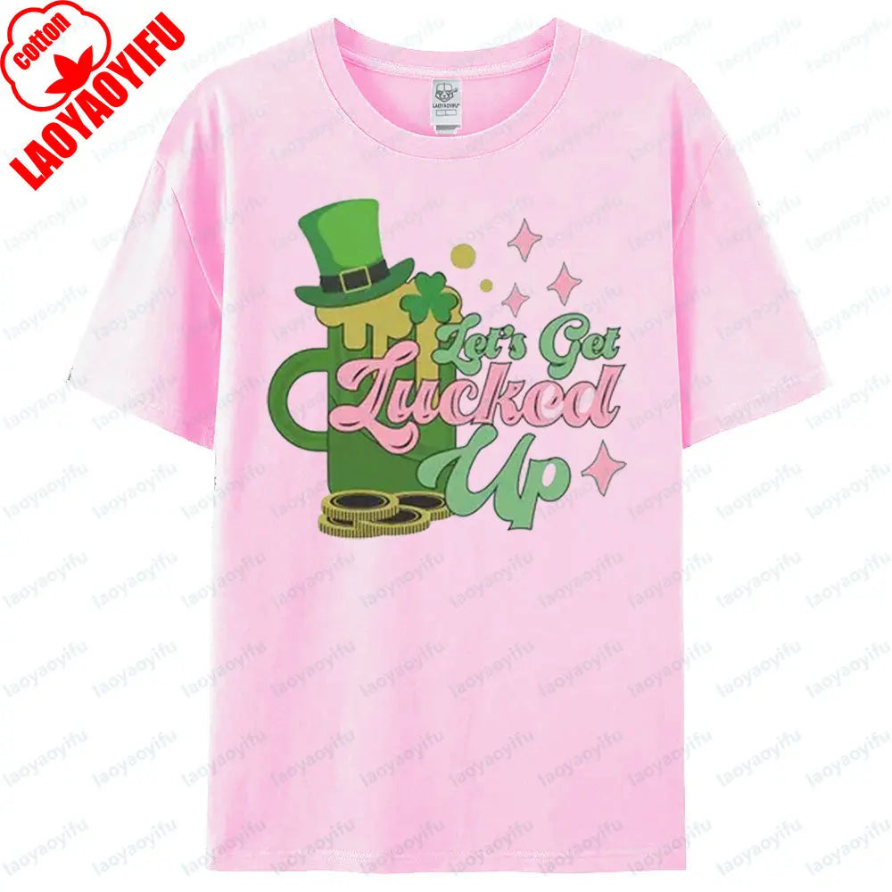 Let's Get Lucked Up T-Shirt – Funny St. Patrick's Day Tee – The Party Days | The Party Days