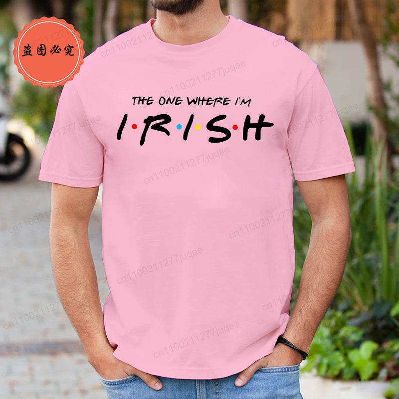 "The One Where I'm Irish" Men's T-Shirt – Funny St. Patrick's Day Tee – The Party Days | The Party Days
