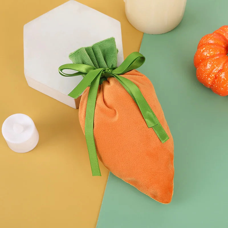 Velvet Easter Bunny Gift Bags – Premium Drawstring Candy & Chocolate Packaging – The Party Days | The Party Days