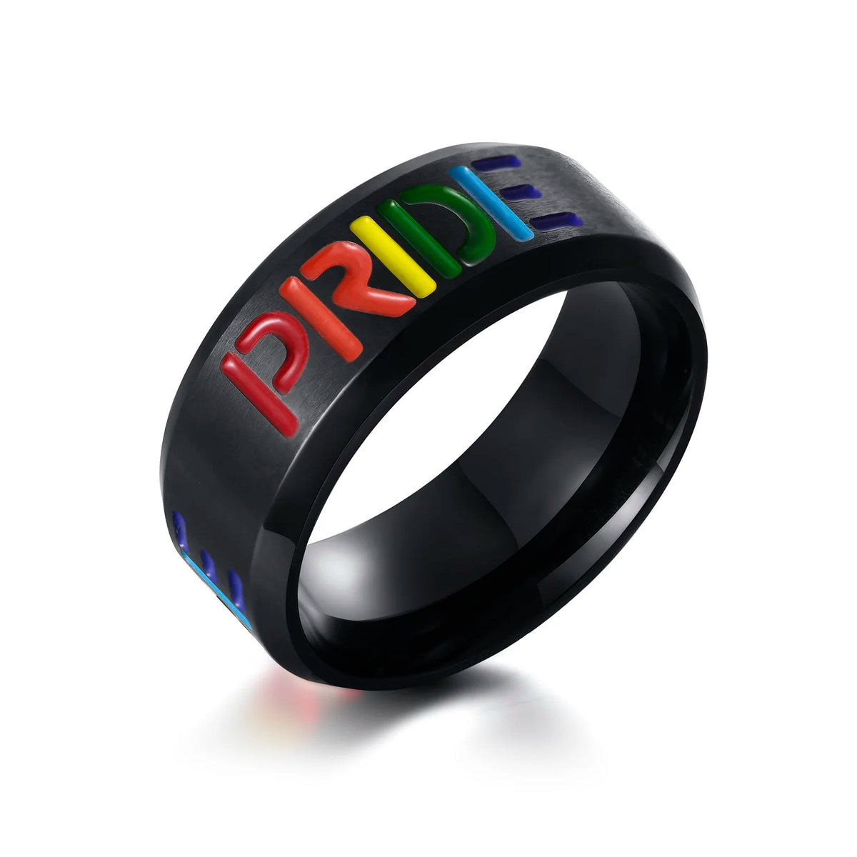 Rainbow Pride Ring – LGBT Multicolor Stainless Steel Ring | The Party Days | The Party Days