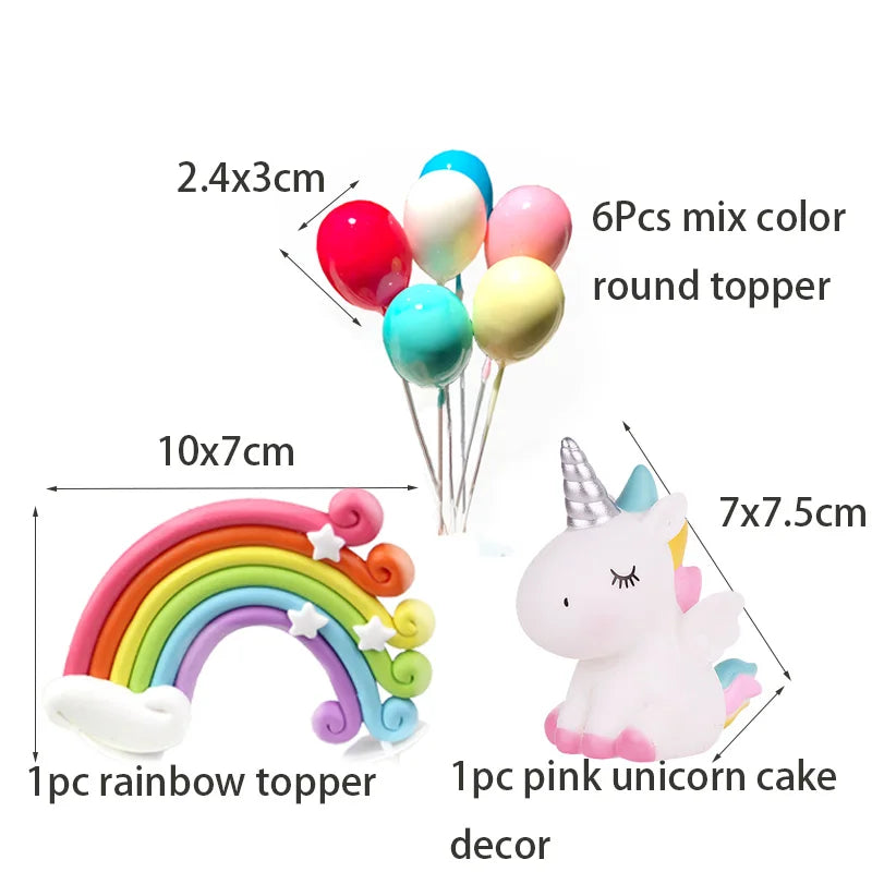 Unicorn Party Decoration Set | Plates, Cups, Balloons & Accessories | The Party Days | The Party Days