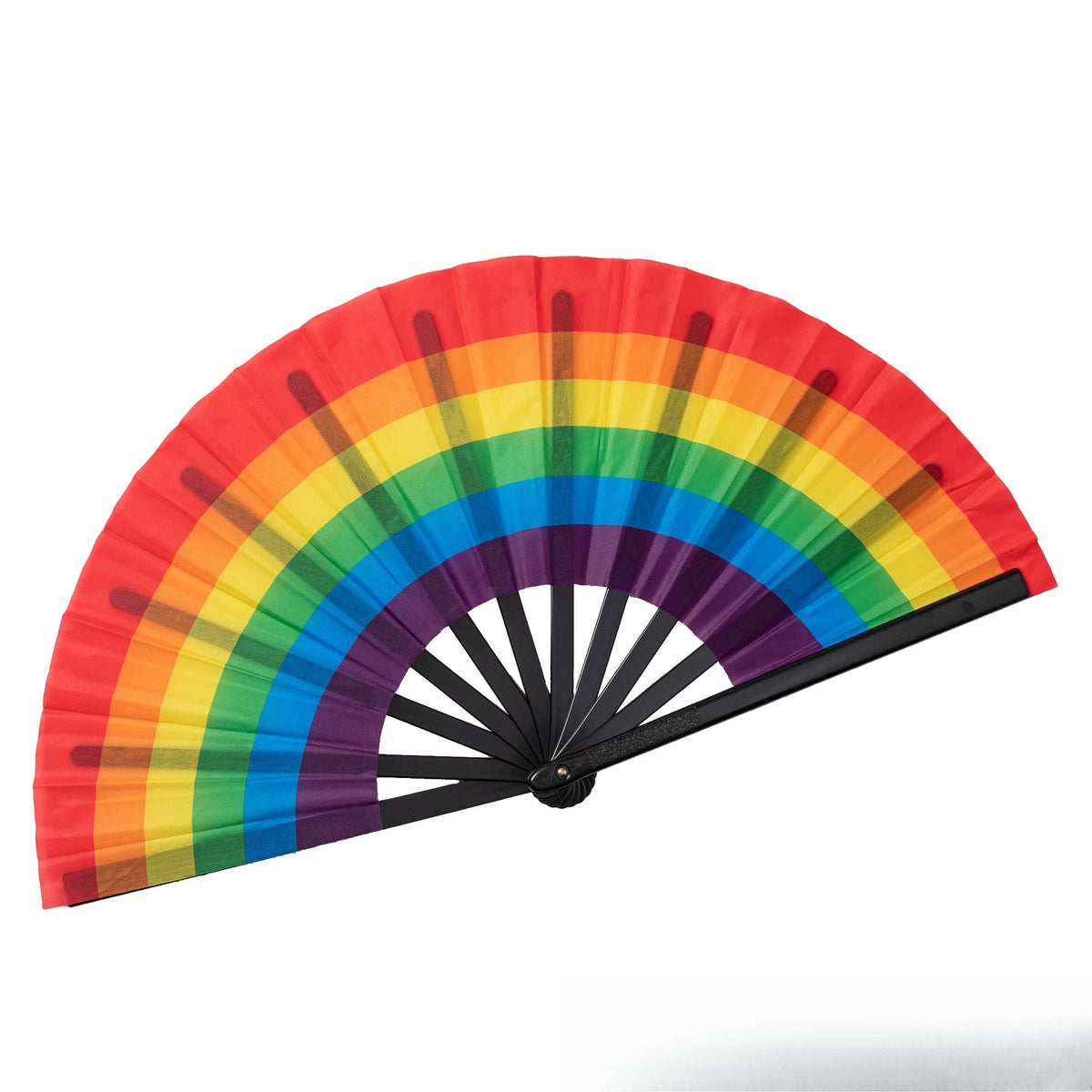 Rainbow Pride Foldable Hand Fan – LGBT Party & Festival Accessory | The Party Days | The Party Days