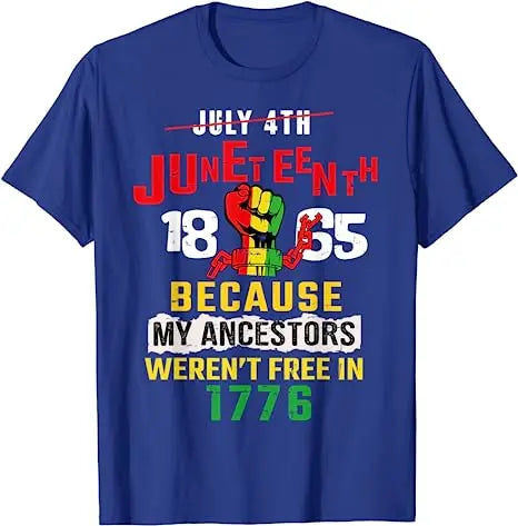 Juneteenth Women's T-Shirt – African American Black Freedom Day Pride Graphic Tee | The Party Days | The Party Days