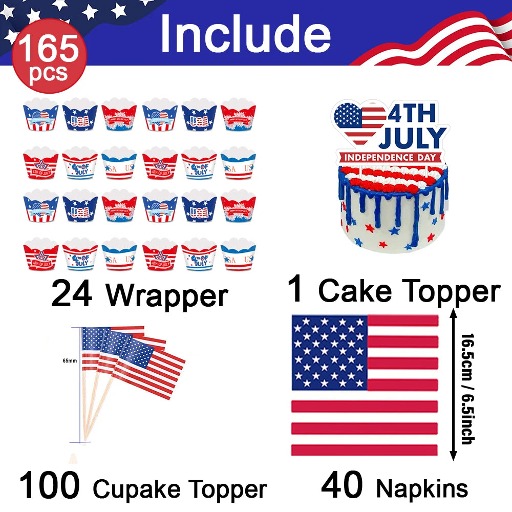 USA Patriotic Party Supplies – 4th of July Decorations – Plates, Cups, Banner, Balloons & More – The Party Days | The Party Days