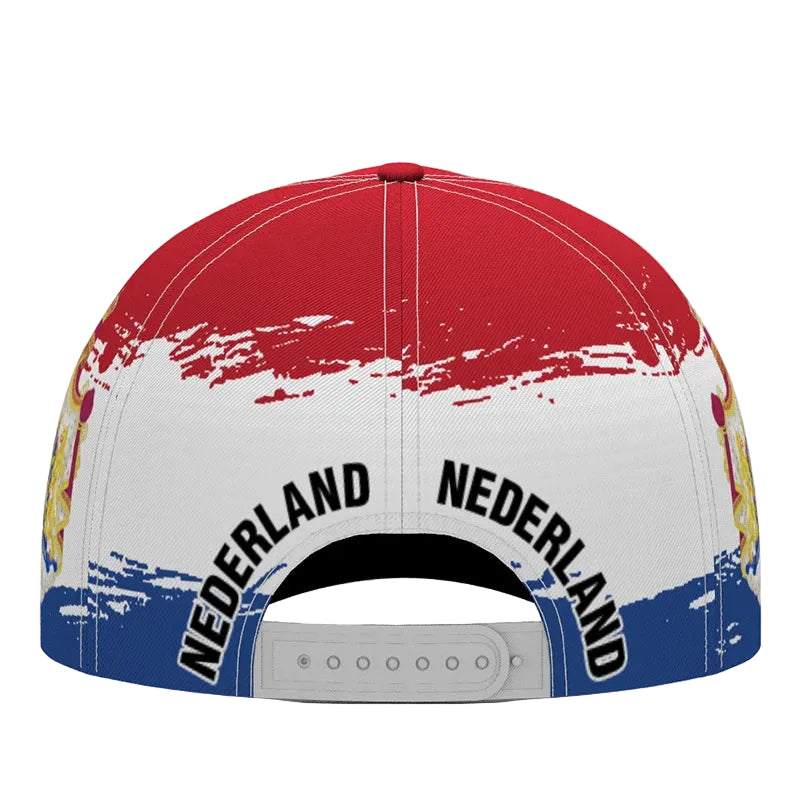 Netherlands 3D Baseball Cap – Dutch Holland NL Logo Snapback Hat | Travel Fishing Streetwear | The Party Days