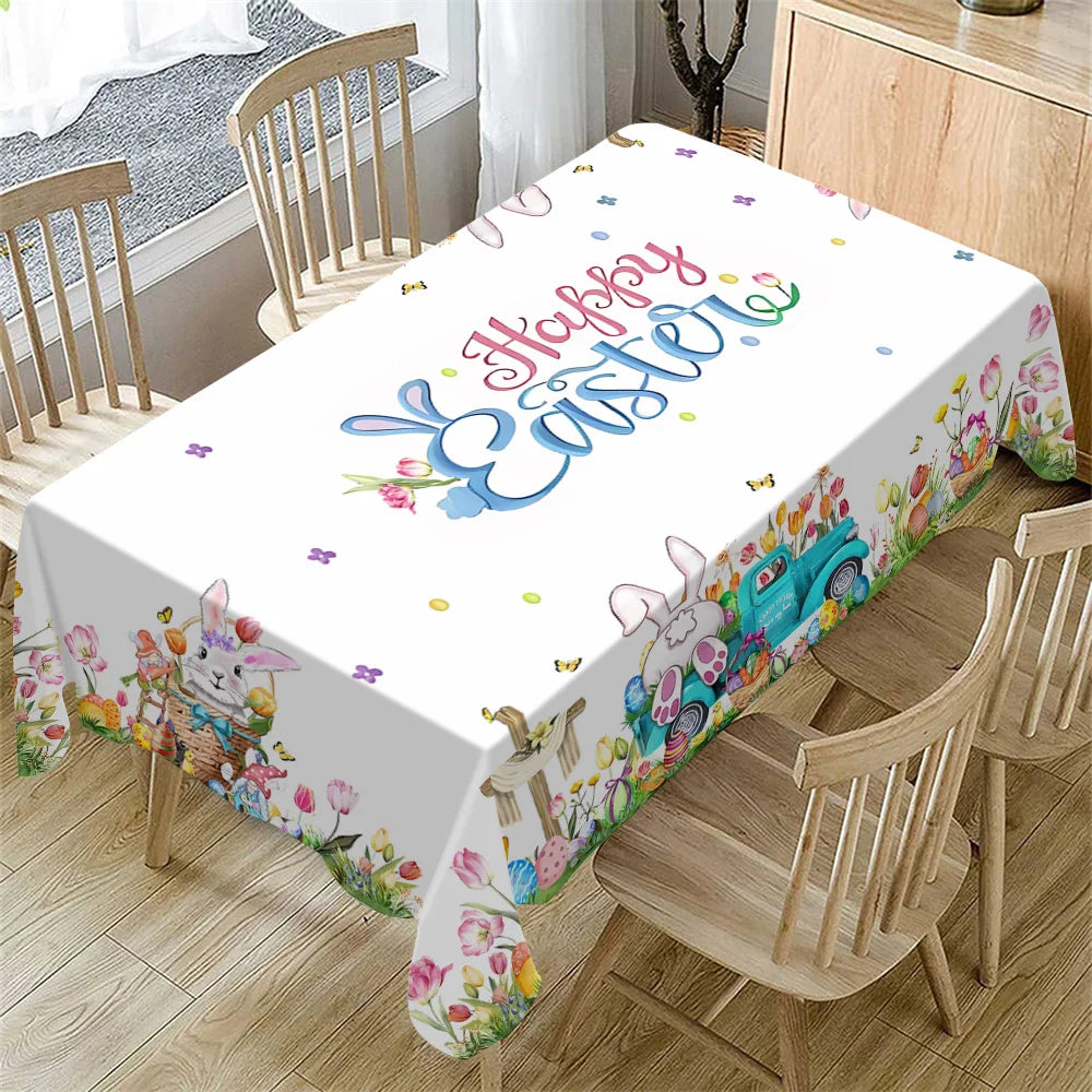 Easter Egg Tablecloth – Waterproof & Machine Washable – The Party Days | The Party Days