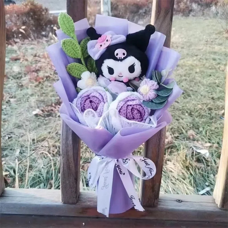 Hello Kitty Plush Bouquet with Soap Roses – Mother's Day Gift | The Party Days | The Party Days
