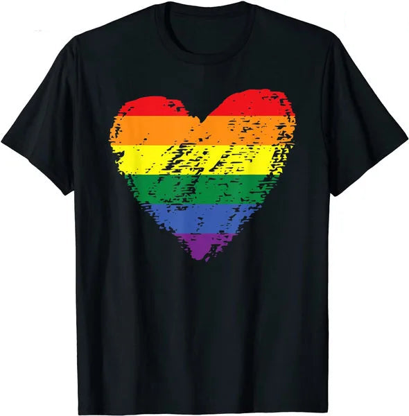 Pride Rainbow Flag T-Shirt | LGBTQ+ Unisex Tee | The Party Days | The Party Days
