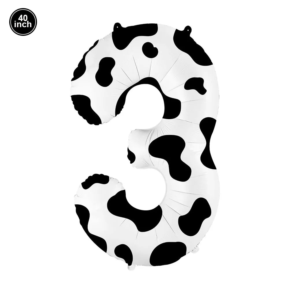 Cow Birthday Party Supplies – Farm Theme Disposable Tableware Set – The Party Days | The Party Days