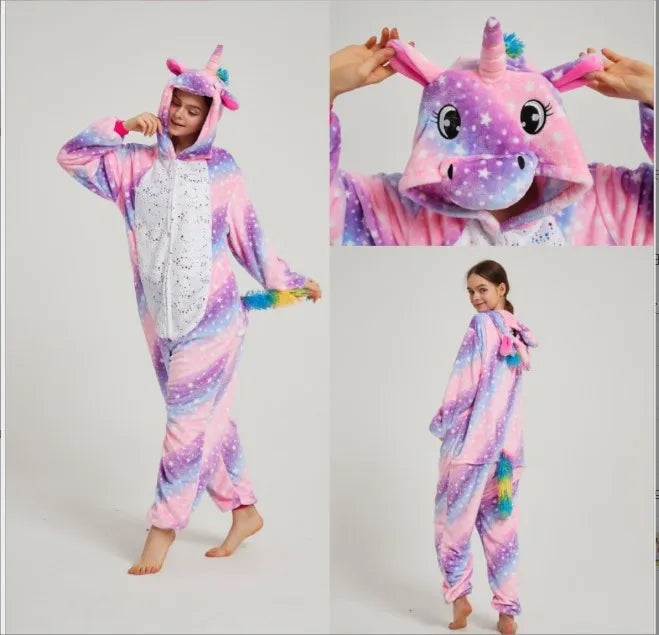 Unicorn Onesie Pajamas for Kids & Adults | The Party Days | The Party Days