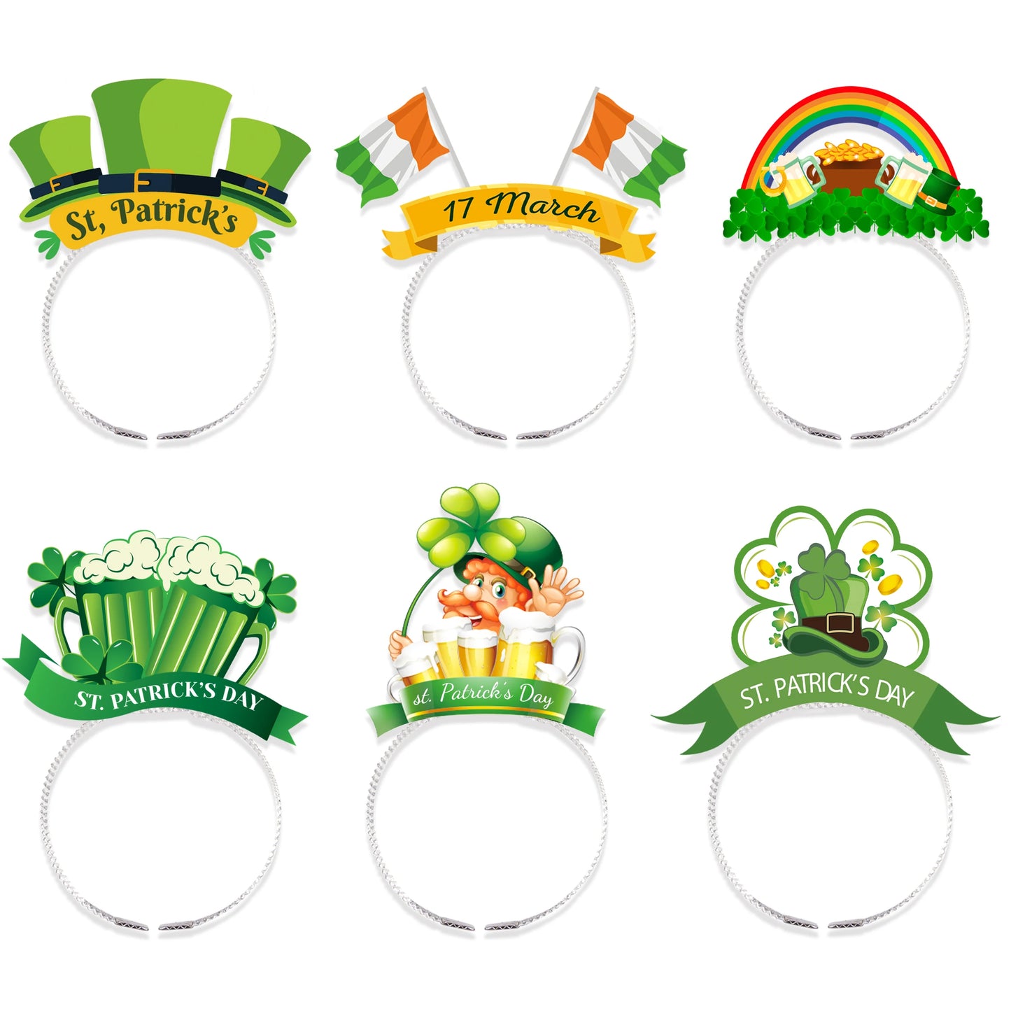 St. Patrick 's Day Decorations Lucky Irish Shamrock Saint Patrick