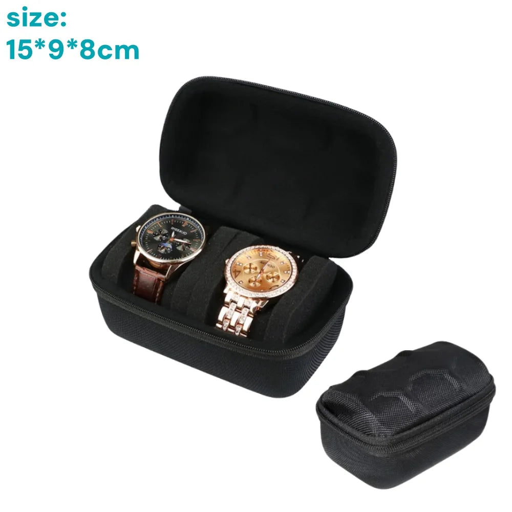EVA Oxford Travel Watch Organizer Case – 1 to 8 Slots | The Party Days | The Party Days