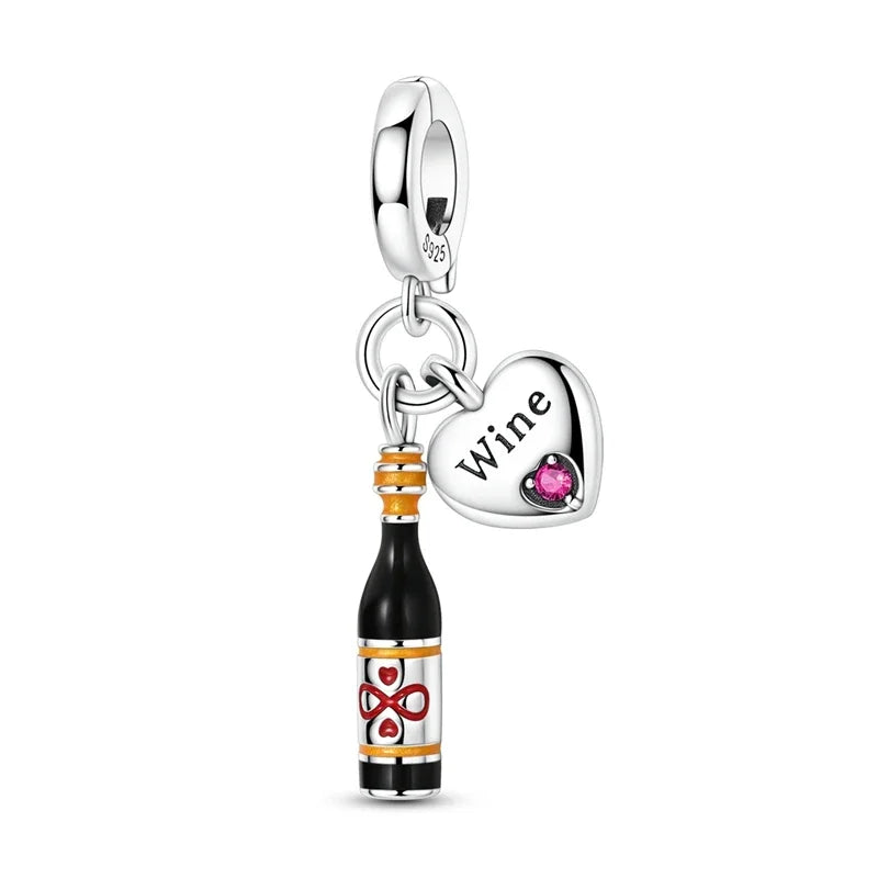 925 Silver St. Patrick's Day Bracelet Charms with Zirconia – GDTC Certified – The Party Days | The Party Days