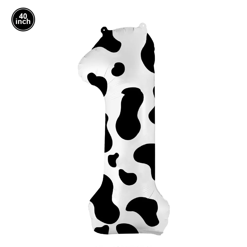 Cow Birthday Party Supplies – Farm Theme Disposable Tableware Set – The Party Days | The Party Days