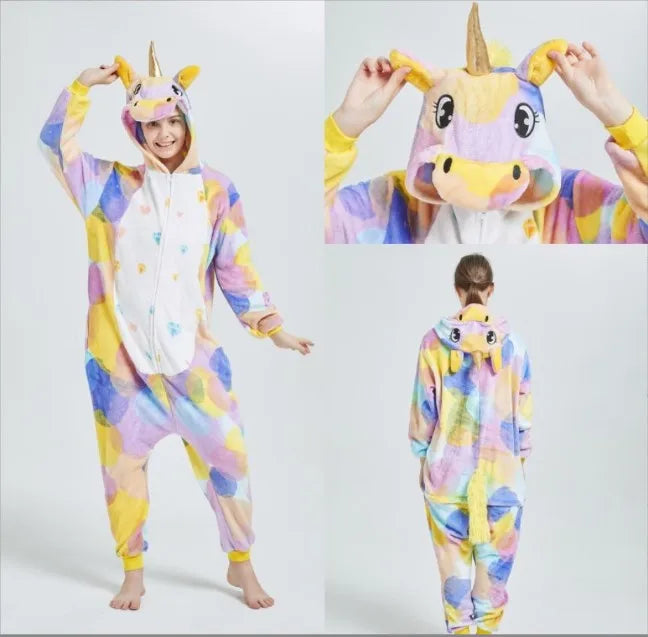 Unicorn Onesie Pajamas for Kids & Adults | The Party Days | The Party Days