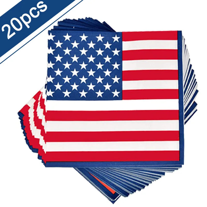 4th of July Party Decorations – USA Patriotic Party Supplies – Plates, Cups, Banner, Balloons & More – The Party Days | The Party Days