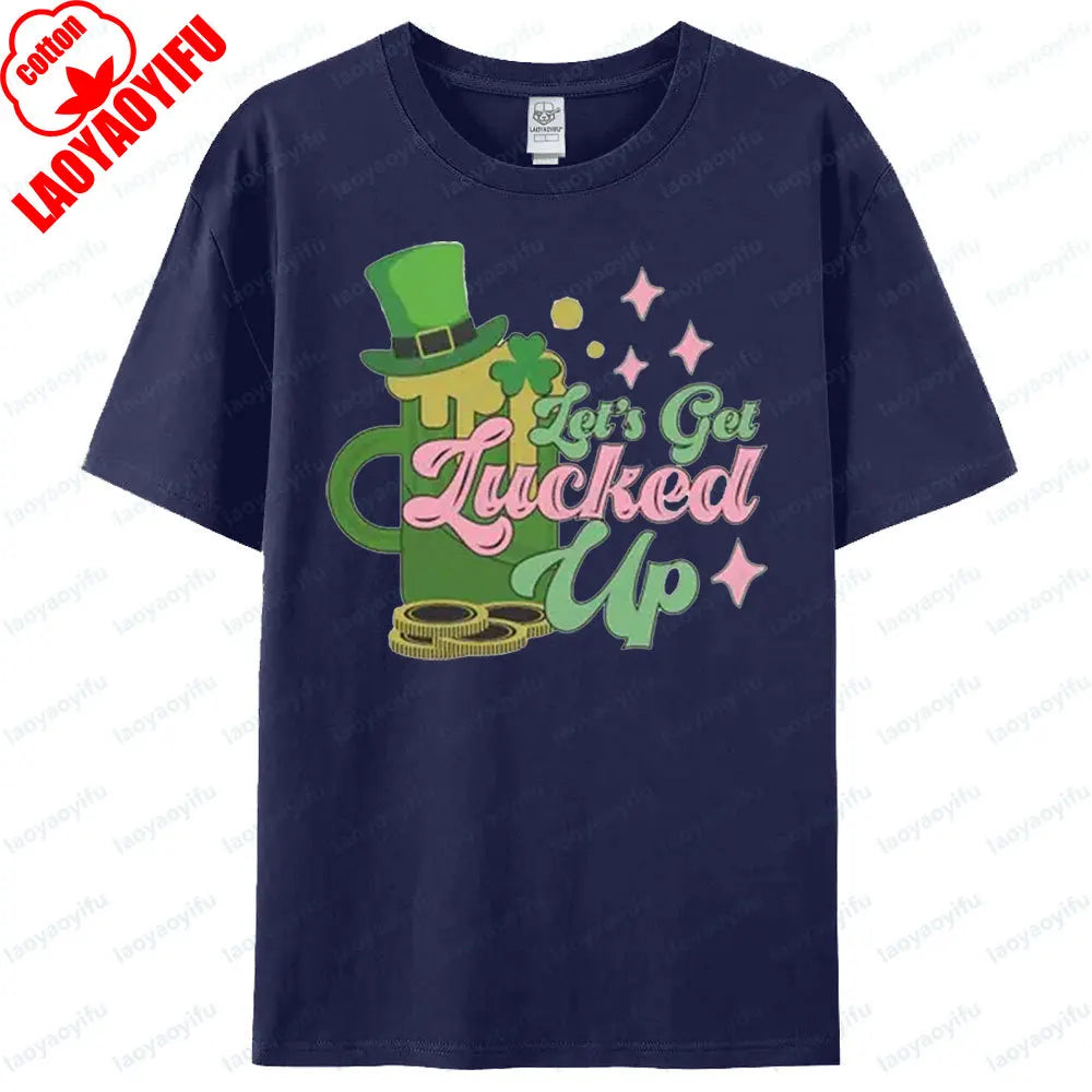 Let's Get Lucked Up T-Shirt – Funny St. Patrick's Day Tee – The Party Days | The Party Days