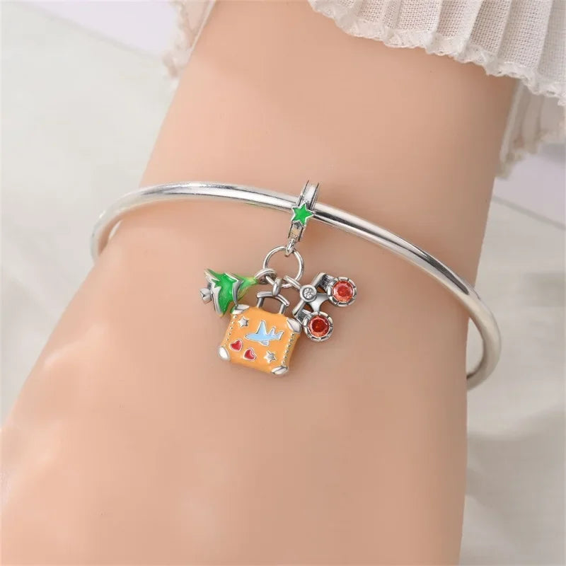 925 Silver St. Patrick's Day Bracelet Charms with Zirconia – GDTC Certified – The Party Days | The Party Days