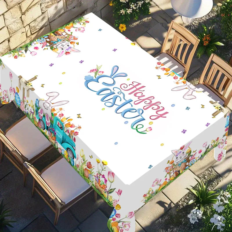 Easter Egg Tablecloth – Waterproof & Machine Washable – The Party Days | The Party Days