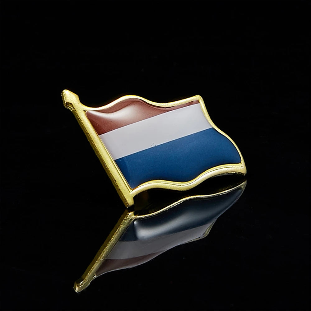 Netherlands Metal Flag Lapel Pin – Dutch Badge Brooch Souvenir – The Party Days | The Party Days