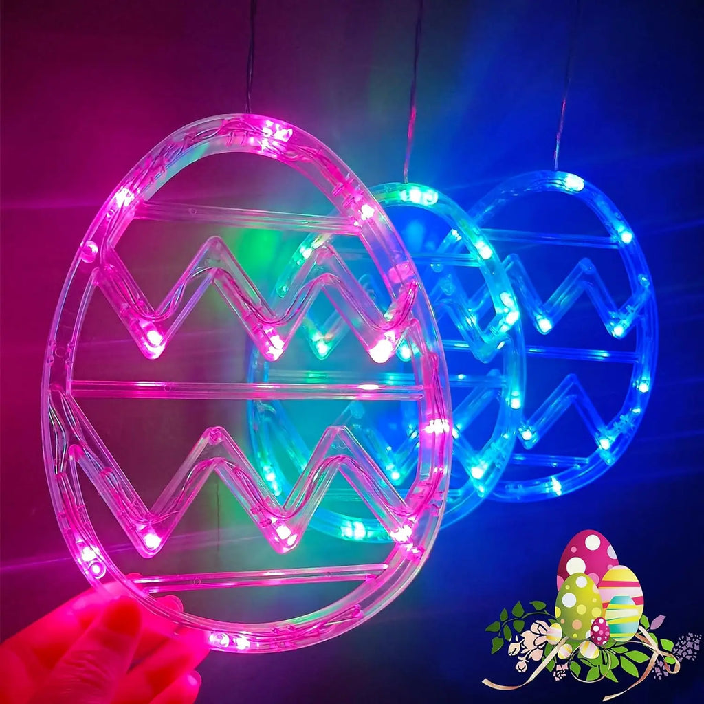 Easter Window Lights Hanging Ornaments – Spring Festive Decor – The Party Days | The Party Days