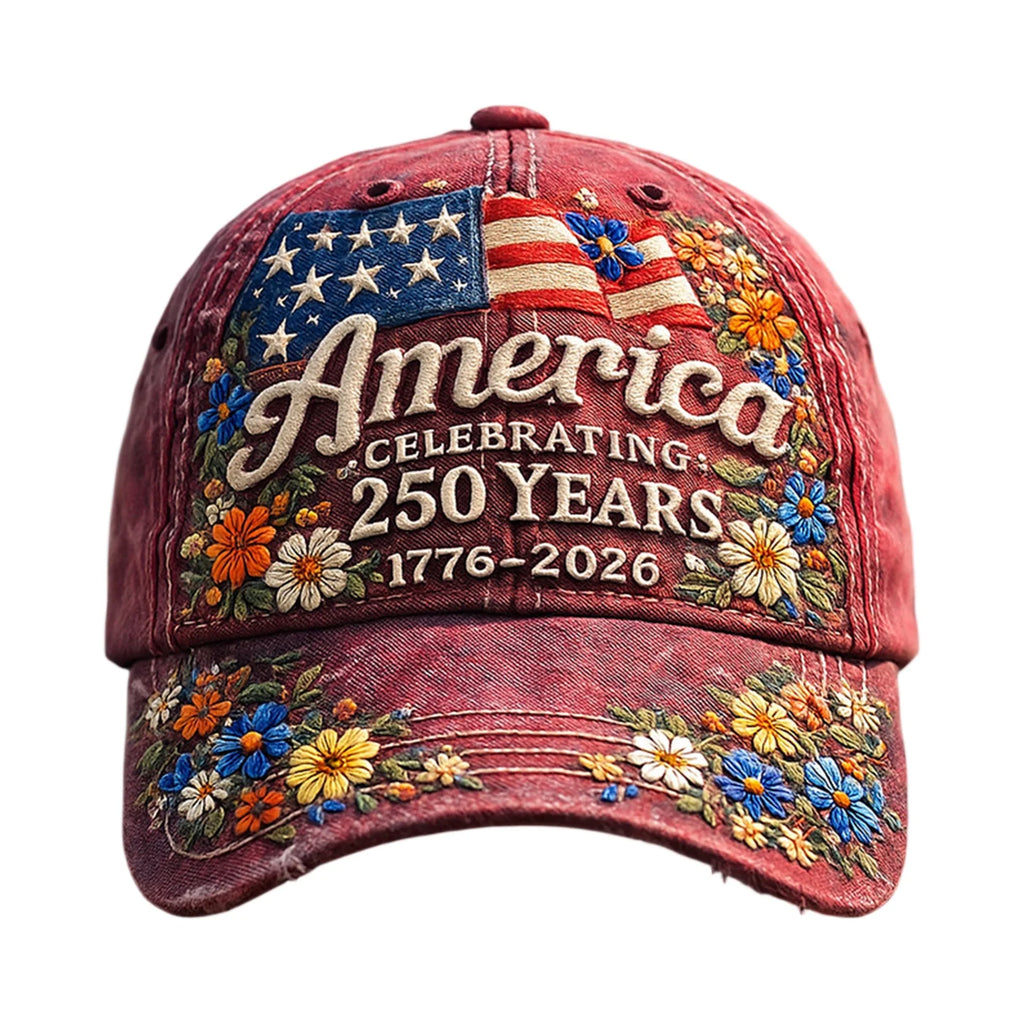 USA Flag Distressed Baseball Cap – Retro American Patriotic Hat Unisex – The Party Days | The Party Days