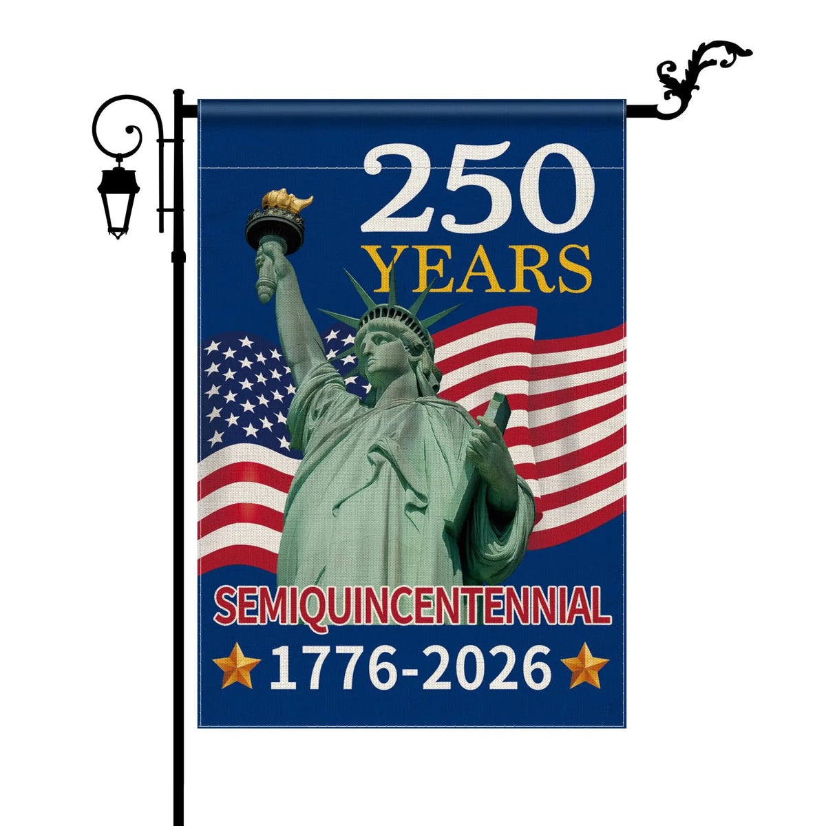 USA 250th Anniversary Garden Flag – Patriotic Double-Sided Yard Flag 12x18 in – The Party Days | The Party Days