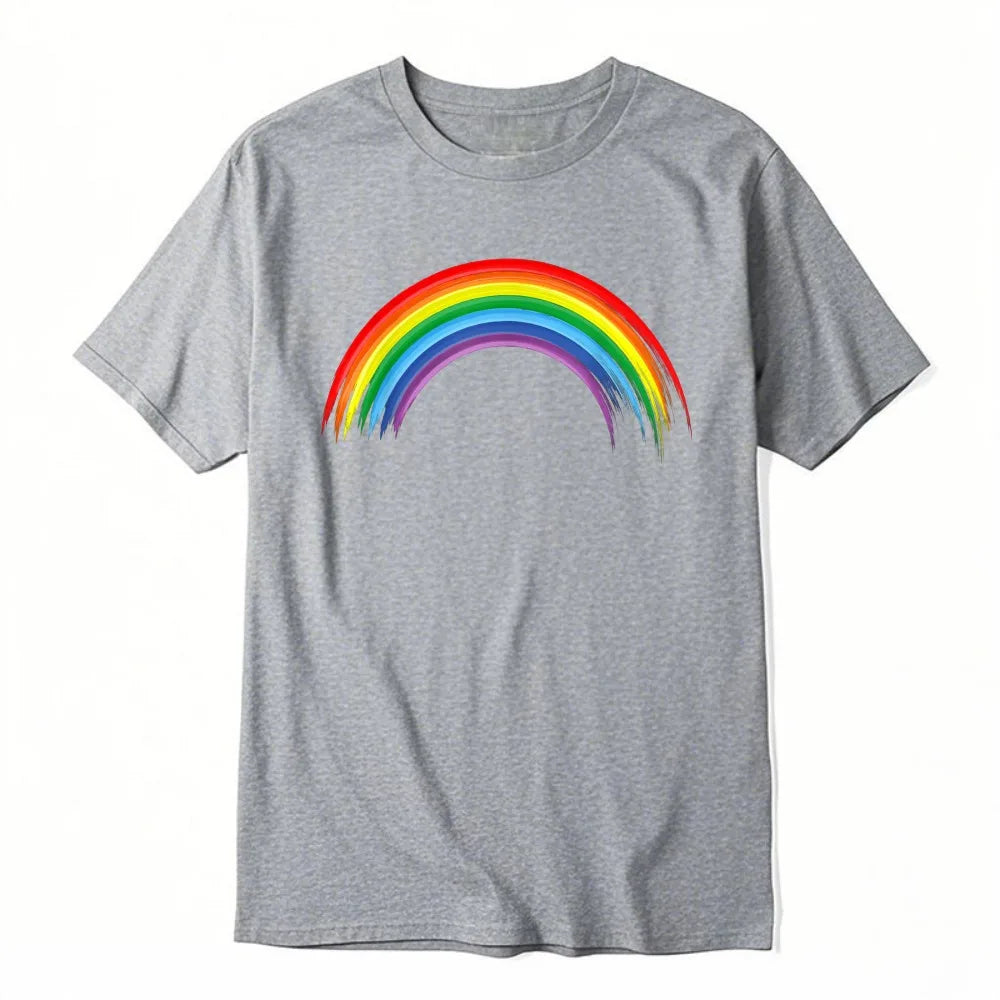 Rainbow Pride Flag T-Shirt – LGBT Equality Cotton Streetwear Tee | The Party Days | The Party Days