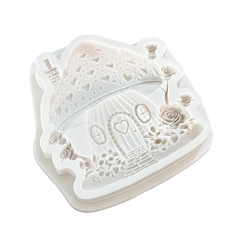 Heart, Mushroom & Castle Silicone Mold – Baking & Resin – The Party Days | The Party Days
