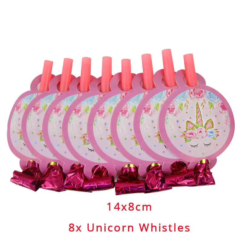 Unicorn Party Decoration Set | Plates, Cups, Balloons & Accessories | The Party Days | The Party Days