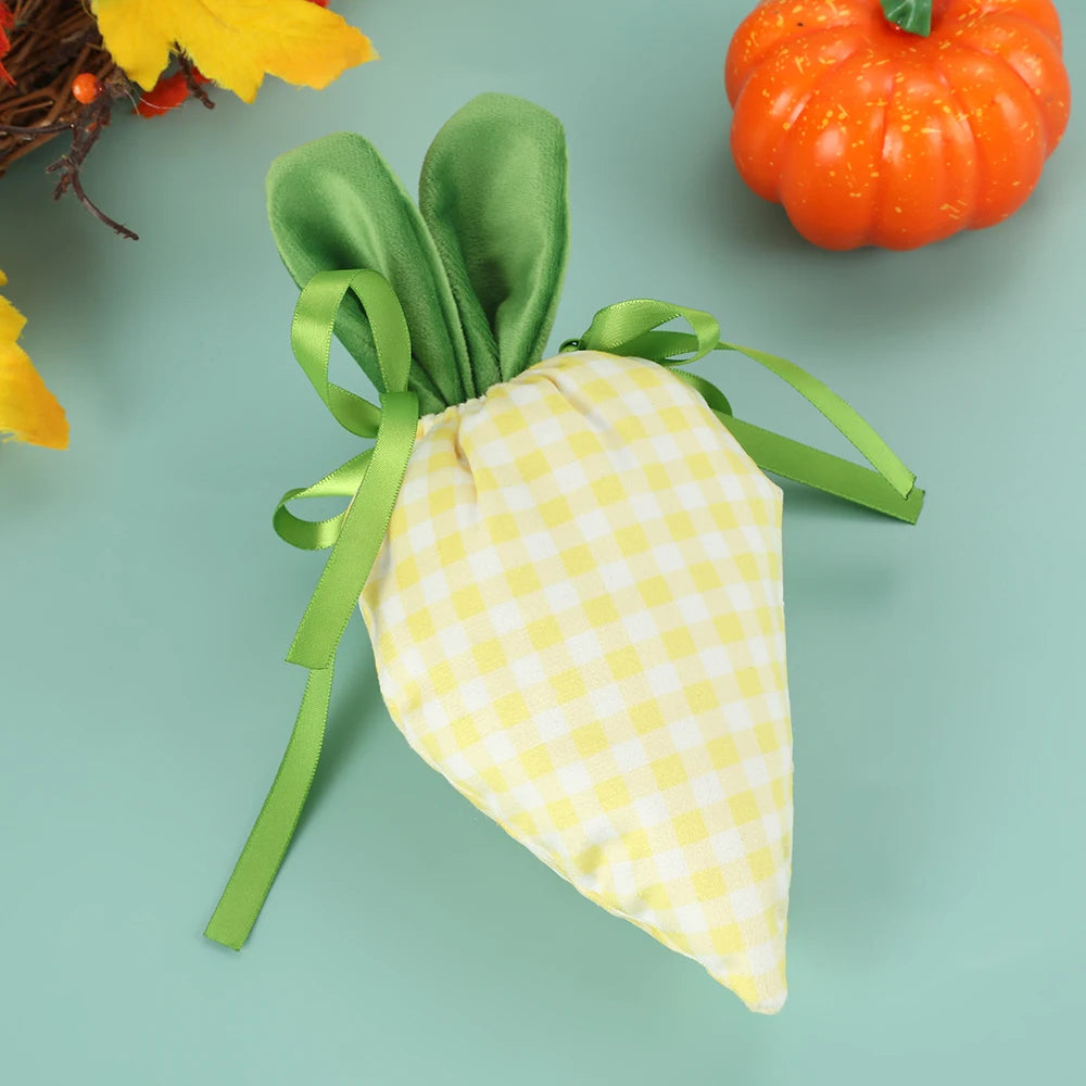 Velvet Easter Bunny Gift Bags – Premium Drawstring Candy & Chocolate Packaging – The Party Days | The Party Days
