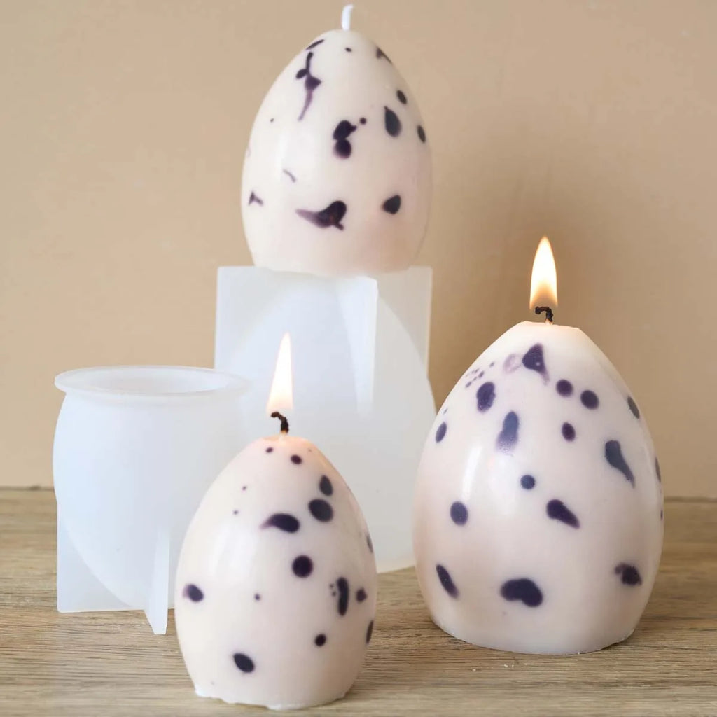 Egg-Shaped Candle Silicone Mold S/M/L – Easter & DIY Crafts – The Party Days | The Party Days
