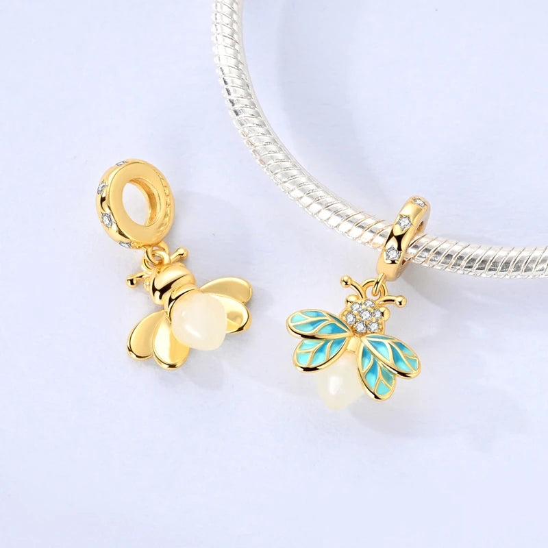 925 Silver St. Patrick's Day Shamrock Earring Charms – Four-Leaf Clover – The Party Days | The Party Days