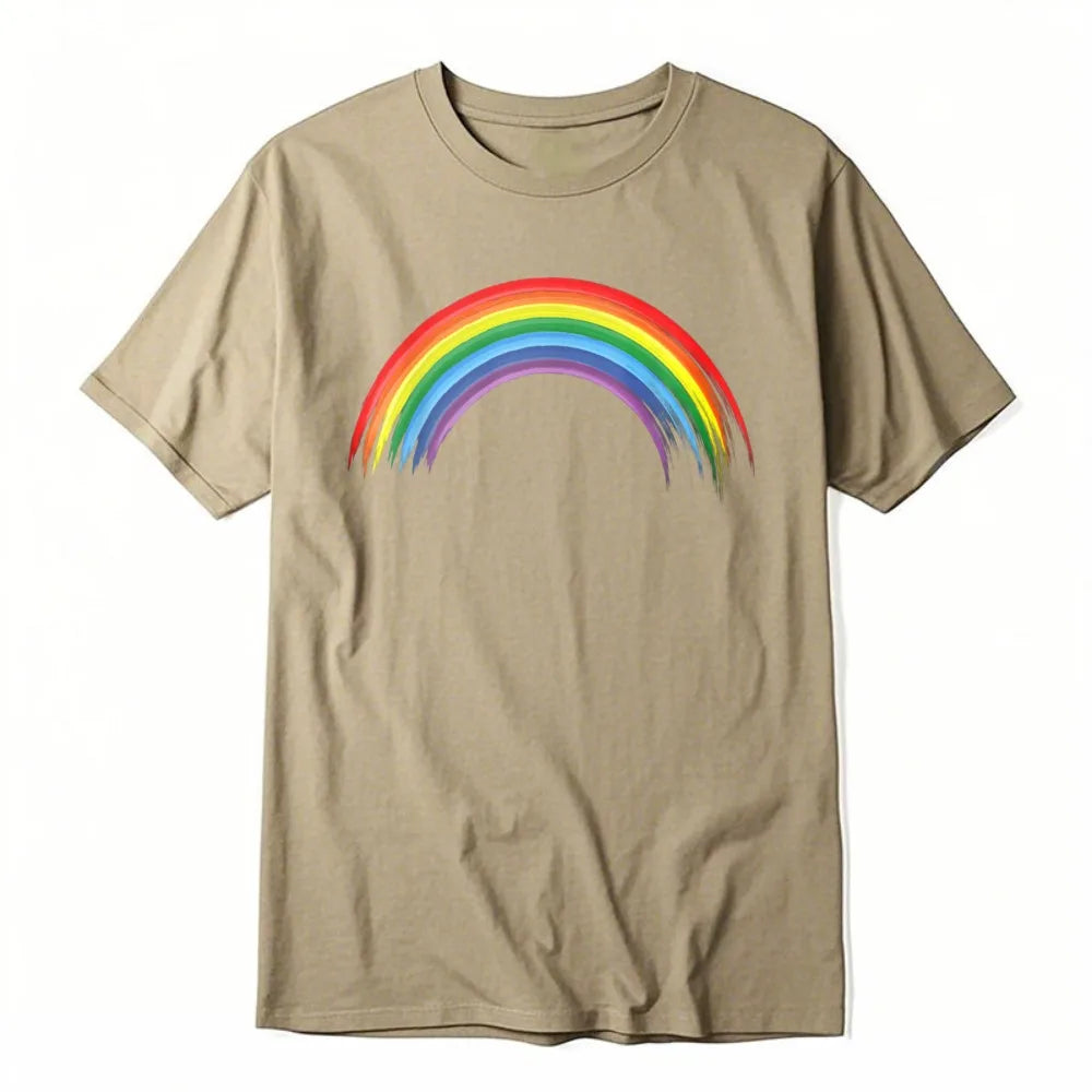 Rainbow Pride Flag T-Shirt – LGBT Equality Cotton Streetwear Tee | The Party Days | The Party Days