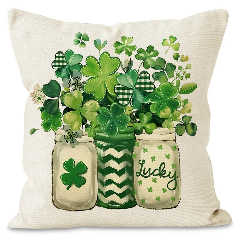 925 Silver St. Patrick's Day Shamrock Stud Earrings – Four-Leaf Clover – The Party Days | The Party Days