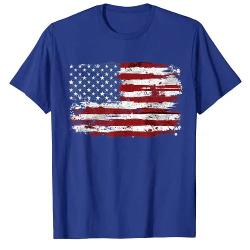 American Flag Patriotic T-Shirt – USA 4th of July Men's Tee – The Party Days | The Party Days