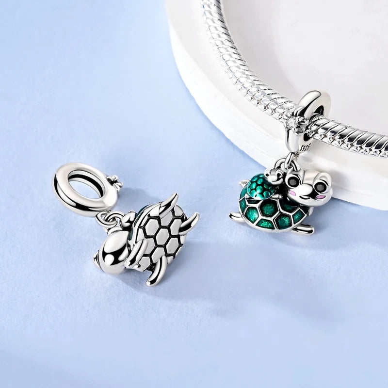 925 Silver St. Patrick's Day Shamrock Earring Charms – Four-Leaf Clover – The Party Days | The Party Days