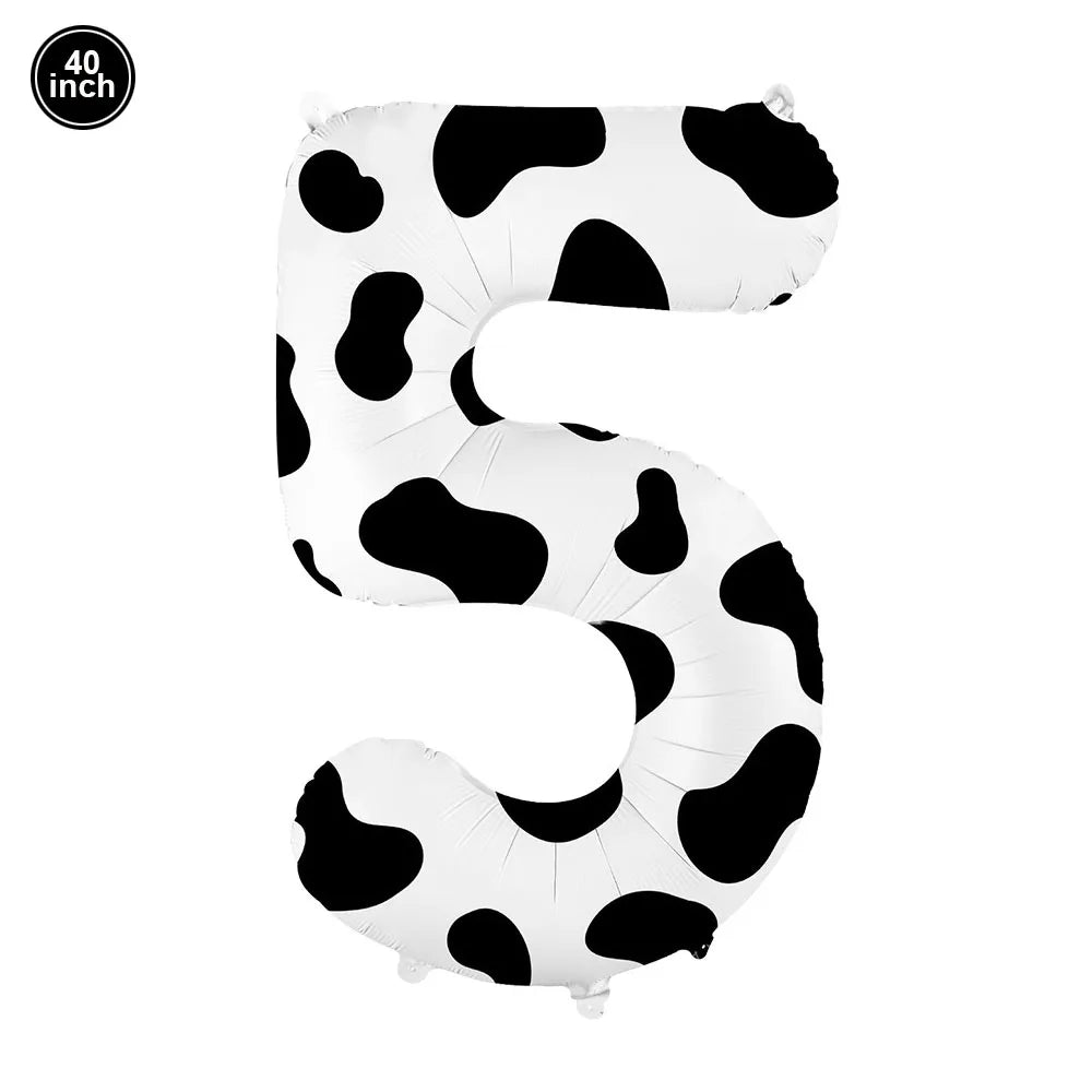 Cow Birthday Party Supplies – Farm Theme Disposable Tableware Set – The Party Days | The Party Days
