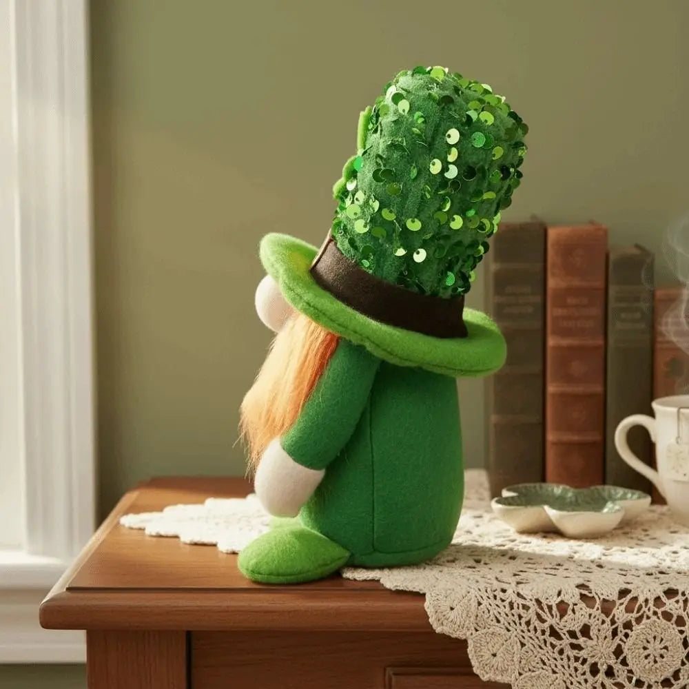 St. Patrick's Day Decorative Leprechaun Figurines – Handcrafted Green Resin – The Party Days | The Party Days